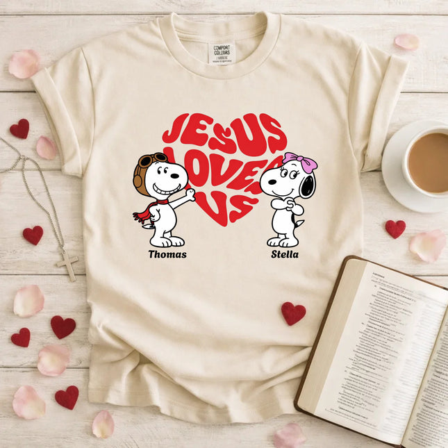 Comfort Colors Jesus Loves Us T-Shirt