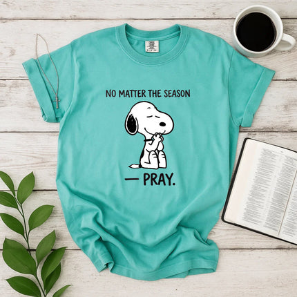 Comfort Colors Pray no matter the season T-Shirt