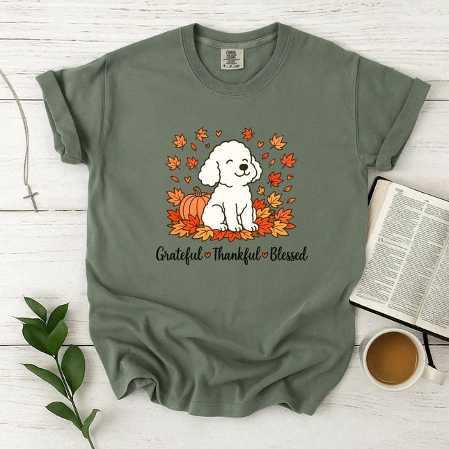 Comfort Colors Grateful-Thankful-Blessed T-Shirt