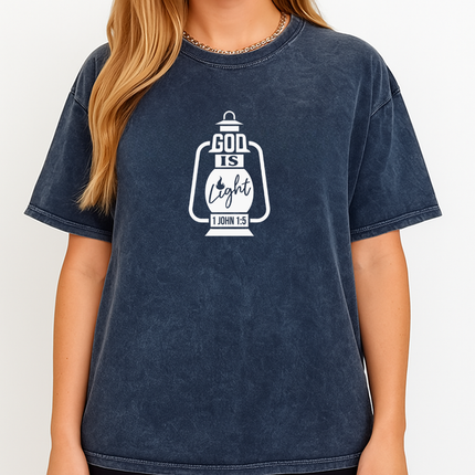 God Is Light Christian T-Shirt