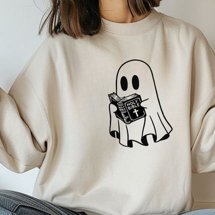 Holy Bible Ghost Sweatshirt