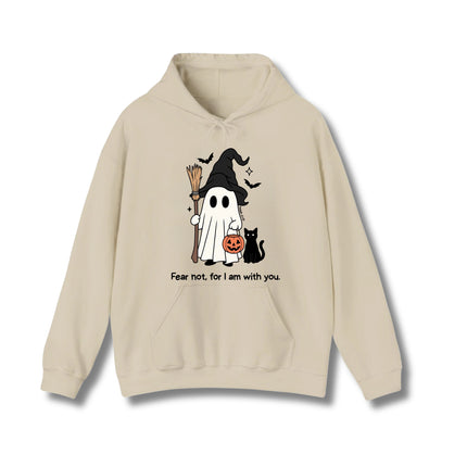 Fear not, for I am with you Gildan Hoodie