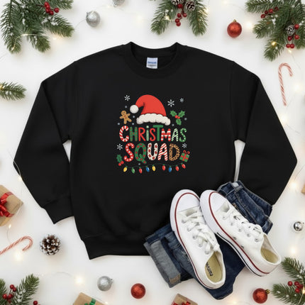 Christmas Squad Christmas Sweatshirt for Kids