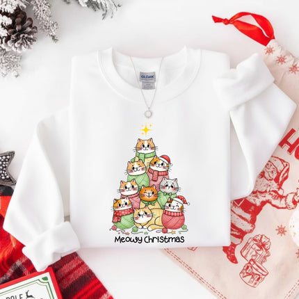 Meowy Christmas Sweatshirt