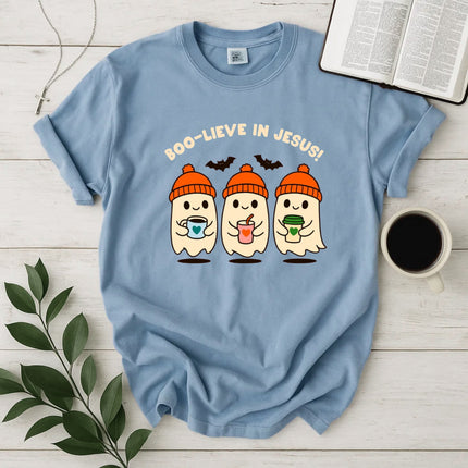 Comfort Colors Boo-lieve in Jesus T-Shirt