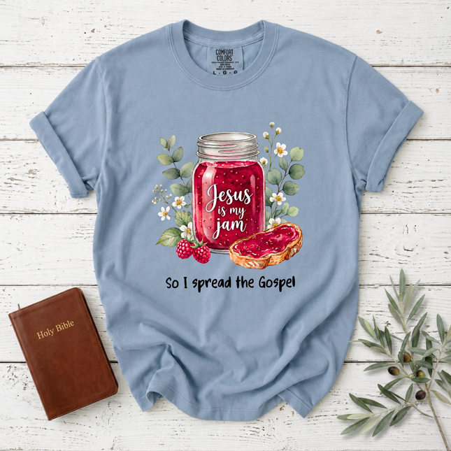 Comfort Colors Jesus Is My Jam So I Spread The Gospel T-Shirt