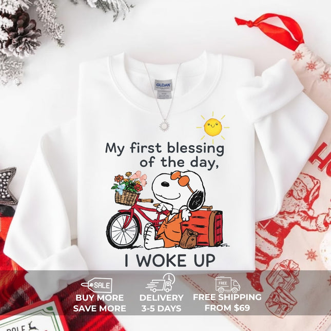 Waking up is a blessing Sweatshirt
