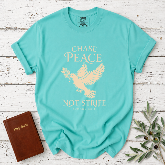 Comfort Colors Chase Peace Not Strife Dove T-Shirt