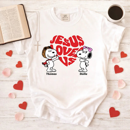 Comfort Colors Jesus Loves Us T-Shirt