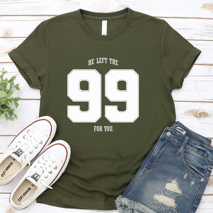 Comfort Colors He Left the 99 Graphic Tee