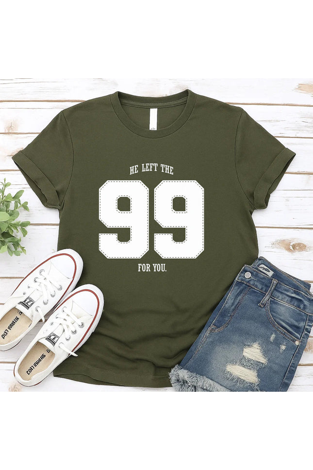 Comfort Colors He Left the 99 Graphic Tee