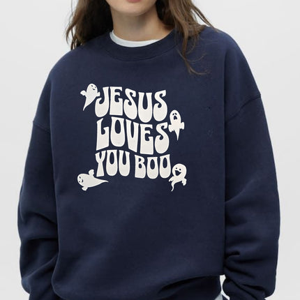 Jesus Loves You Boo Sweatshirt