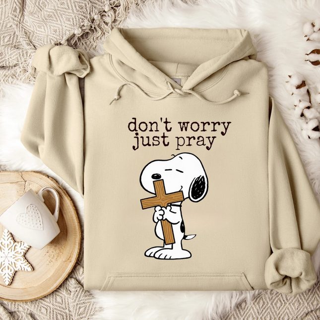 Don't worry Just pray Hoodie