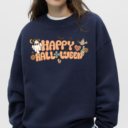 Happy Halloween Christian Sweatshirt