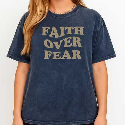 Faith Over Fear Christian T-Shirt