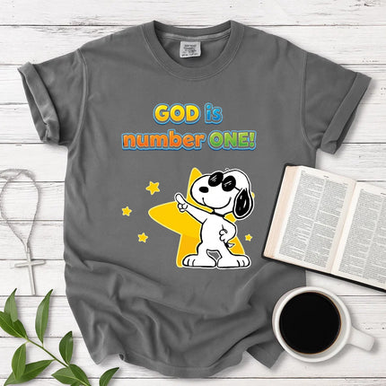 Comfort Colors God Is Number One T-Shirt