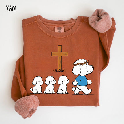 Comfort Colors Follow Jesus Sweatshirt