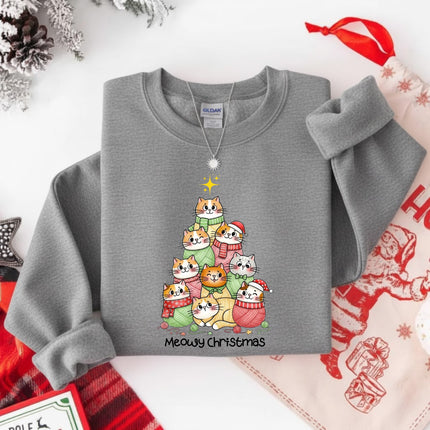 Meowy Christmas Sweatshirt