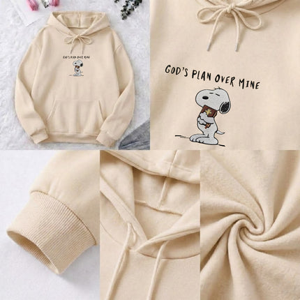 God's Plan Over Mine Embroidered Hoodie