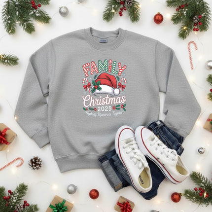 Make Memory Together Christmas Sweatshirt for Kids