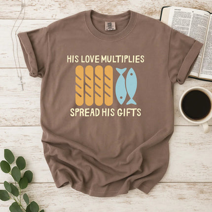 Comfort Colors His Love Multiples T-shirt