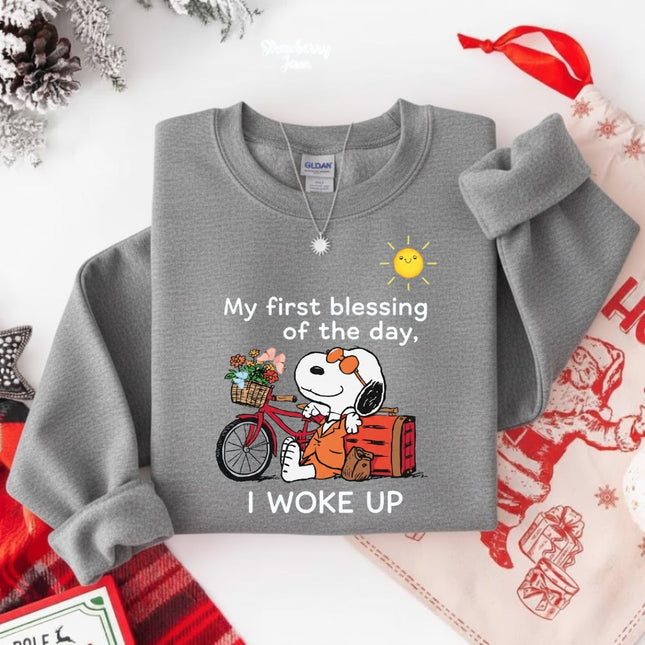 Waking up is a blessing Sweatshirt