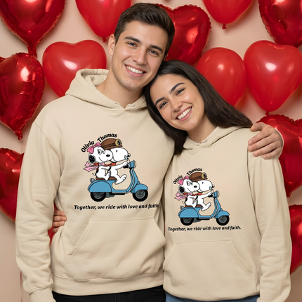 Ride With Love And Faith Hoodie