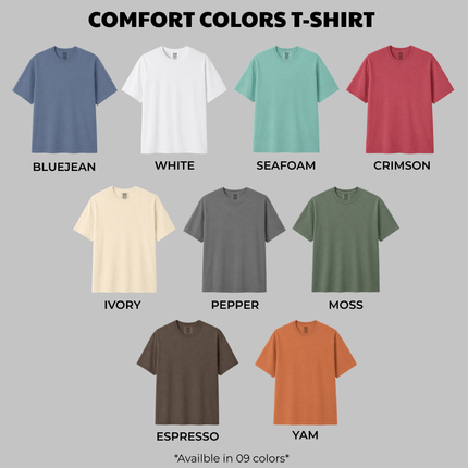 Comfort Colors USA 250th Anniversary Statue of Liberty Mascot T-Shirt