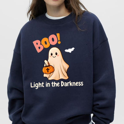 Boo! Light in the Darkness Sweatshirt