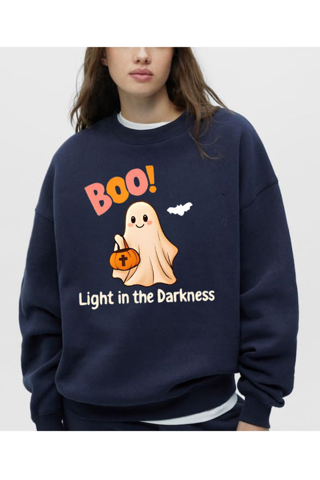 Boo! Light in the Darkness Sweatshirt
