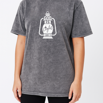 God Is Light Christian T-Shirt