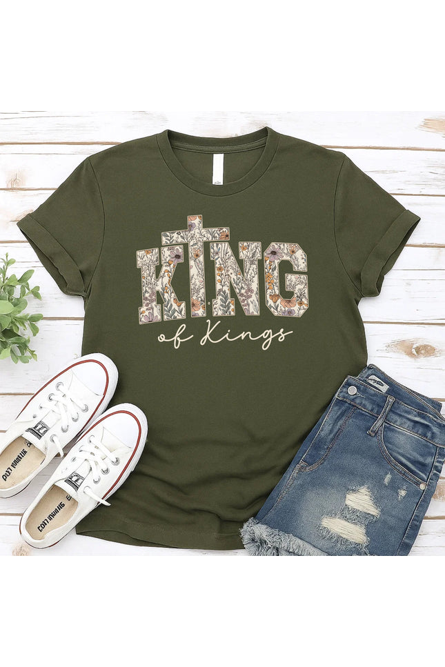 Comfort Colors King of Kings Christian T-Shirt
