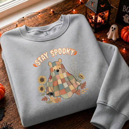 Stay Spooky Ghost Blanket Sweatshirt
