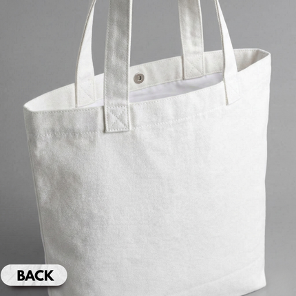 Keep Your Eyes On Jesus Embroidered Tote Bag