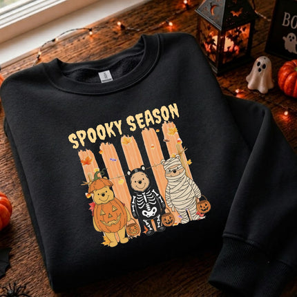 Spooky Season Winnie The Pooh Costume Sweatshirt