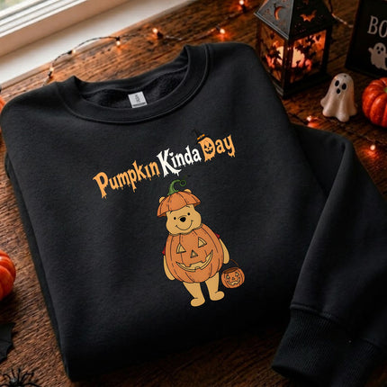 Halloween Pumpkin Kinda Day Sweatshirt