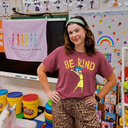 Comfort Colors Be Kind Inspirational Teacher T-Shirt