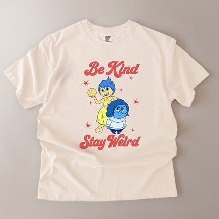 Comfort Colors Be Kind Stay Weird Graphic T-Shirt
