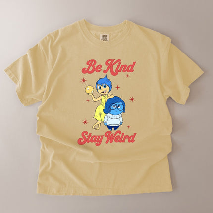 Comfort Colors Be Kind Stay Weird Graphic T-Shirt