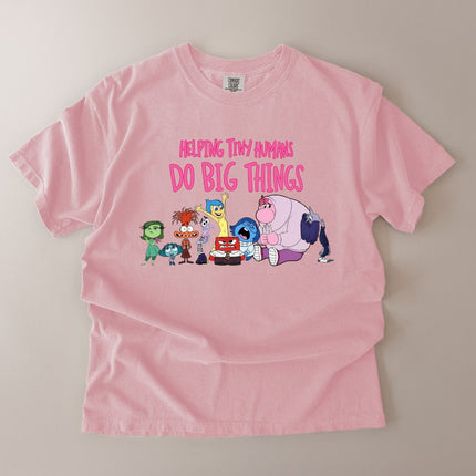 Comfort Colors Helping Tiny Humans Do Big Things T-Shirt