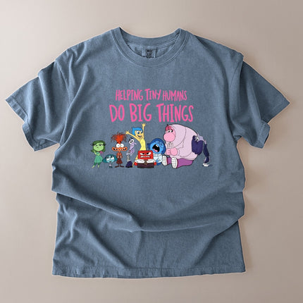 Comfort Colors Helping Tiny Humans Do Big Things T-Shirt