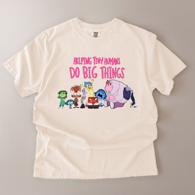 Comfort Colors Helping Tiny Humans Do Big Things T-Shirt