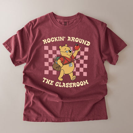 Comfort Colors Rockin' Around the Classroom T-shirt