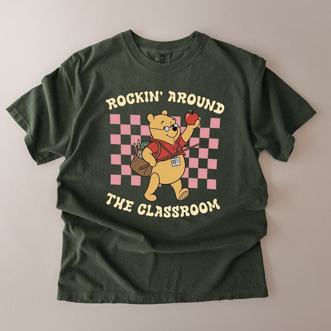 Comfort Colors Rockin' Around the Classroom T-shirt