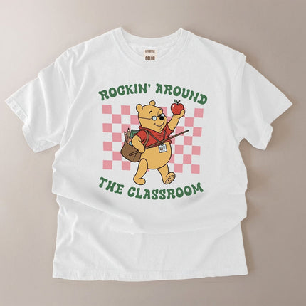 Comfort Colors Rockin' Around the Classroom T-shirt