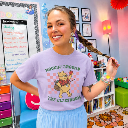Comfort Colors Rockin' Around the Classroom T-shirt