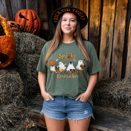 Comfort Colors Spooky Hundred Arce Halloween T-shirt