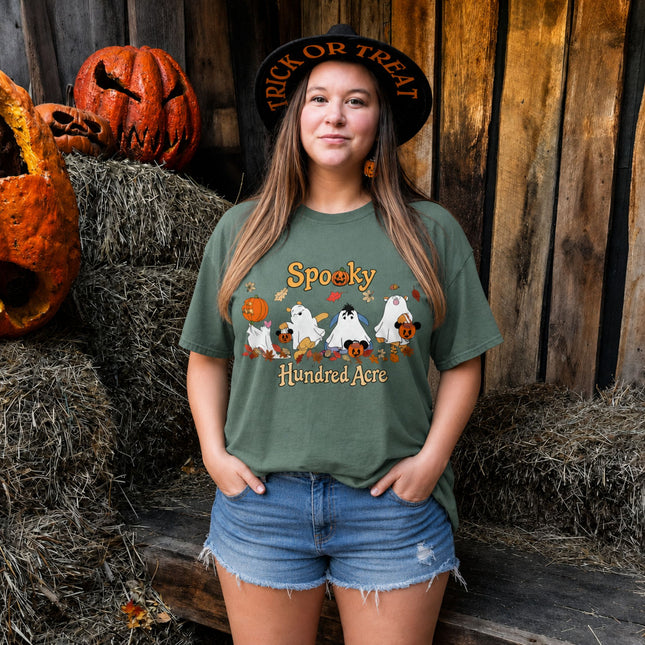 Comfort Colors Spooky Hundred Arce Halloween T-shirt