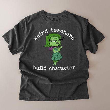 Comfort Colors Weird Teachers Build Character Graphic T-Shirt
