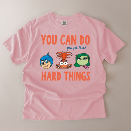 Comfort Colors You Can Do Hard Things Graphic T-Shirt